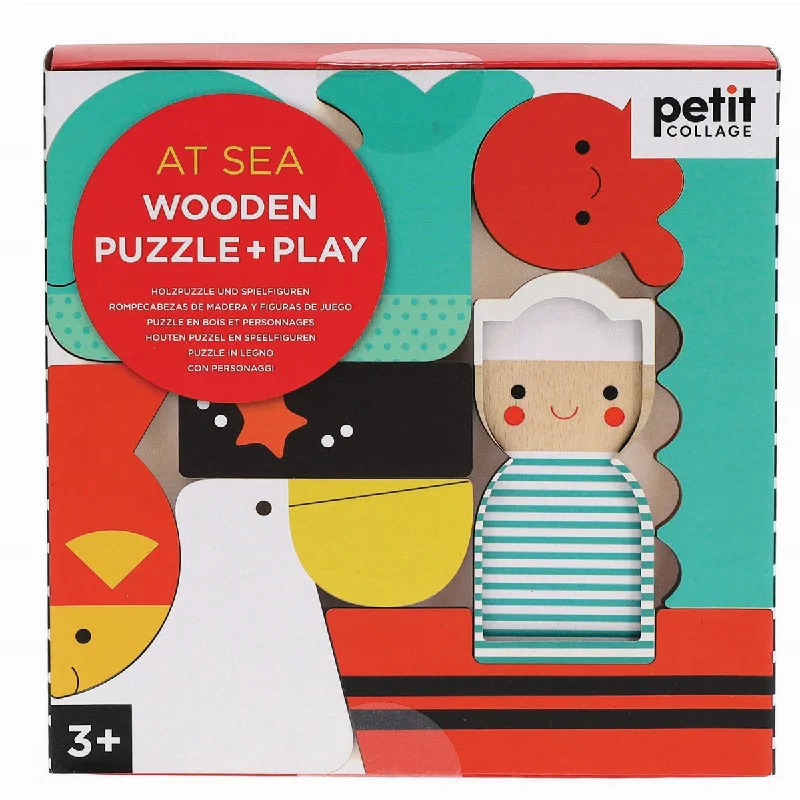 Wooden Puzzle & Play - At The Sea