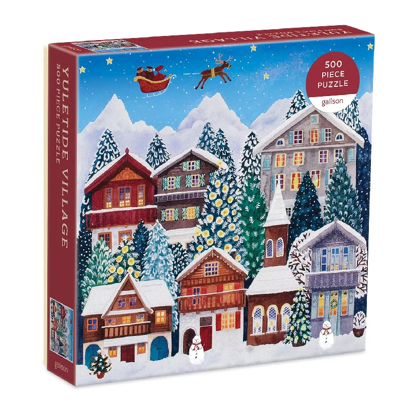 Yuletide Village 500 Piece Jigsaw Puzzle