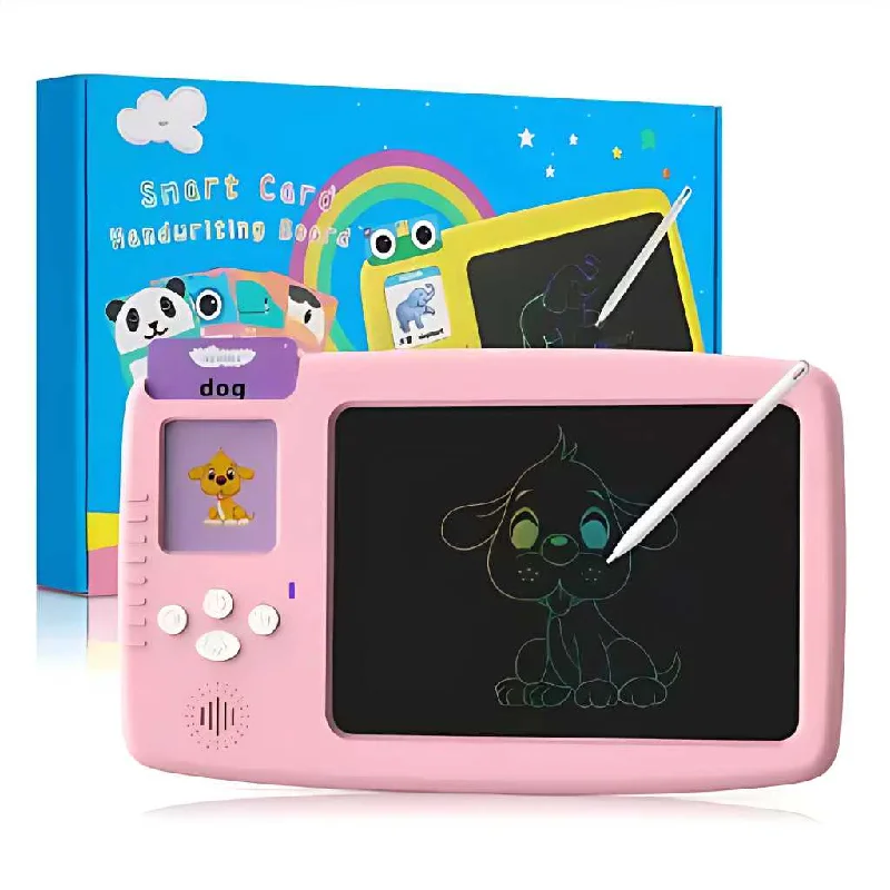 2 in 1 Talking Flash Cards with LCD Writing Table