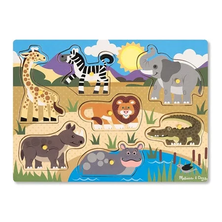 26JC027 / Melissa & Doug Peg Puzzle