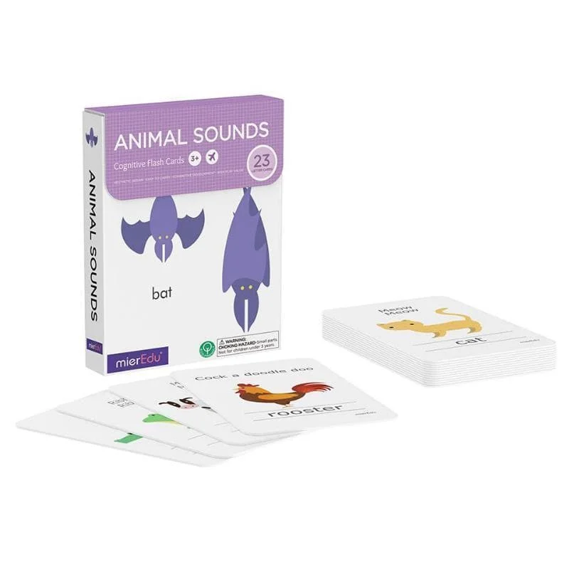 Cognitive Flash Cards - Animal Sounds