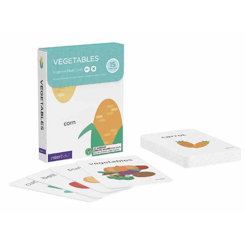 Cognitive Flash Cards - Vegetables