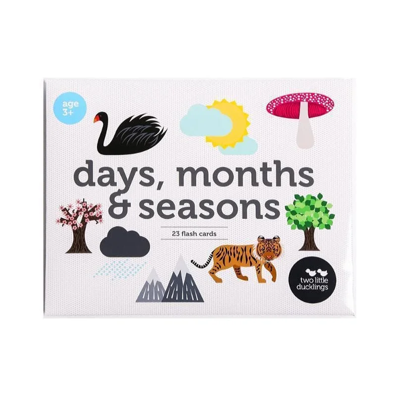 Days, Months, Season Flashcards