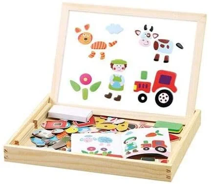 Farm  magnetic puzzle board