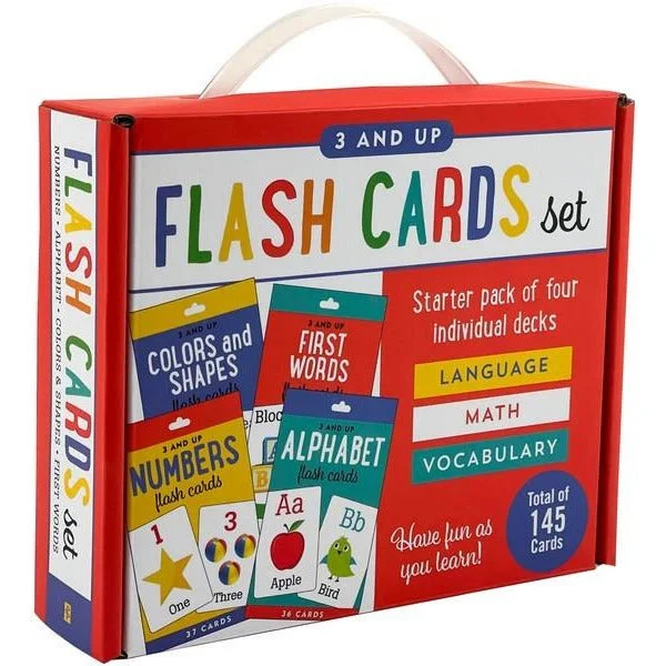 Math & Language Flashcards Set