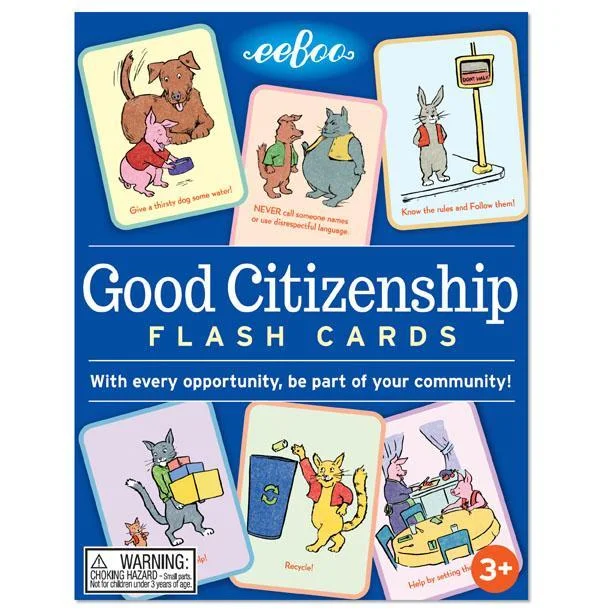 GOOD CITIZENSHIP FLASH CARDS