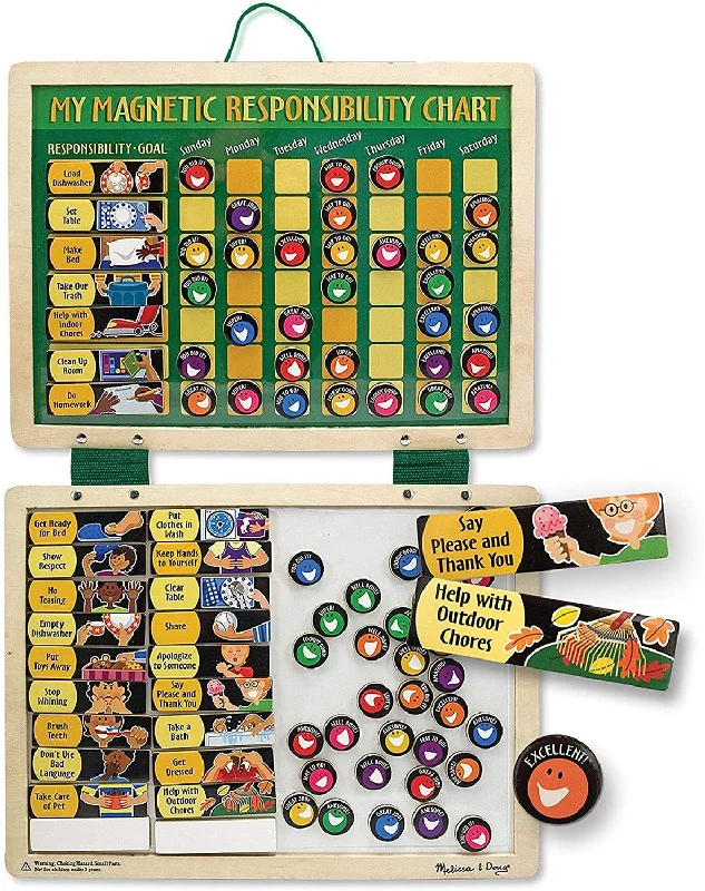 Melissa & Doug Magnetic Responsibility Board