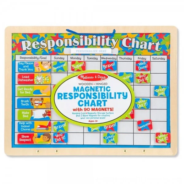 Melissa & Doug - Magnetic Responsibility Chart