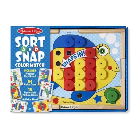 Melissa & Doug - Sort and Snap Color Match