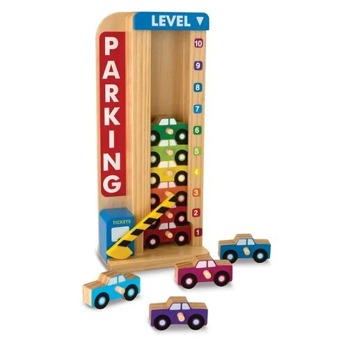 Melissa & Doug - Stack & Count Parking Garage