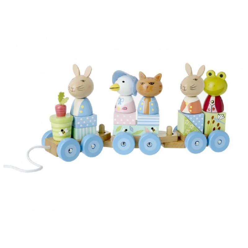 Orange Tree Toys - Peter Rabbit Wooden Puzzle Train