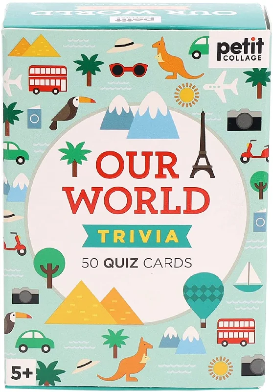 OUR WORLD TRIVIA CARDS