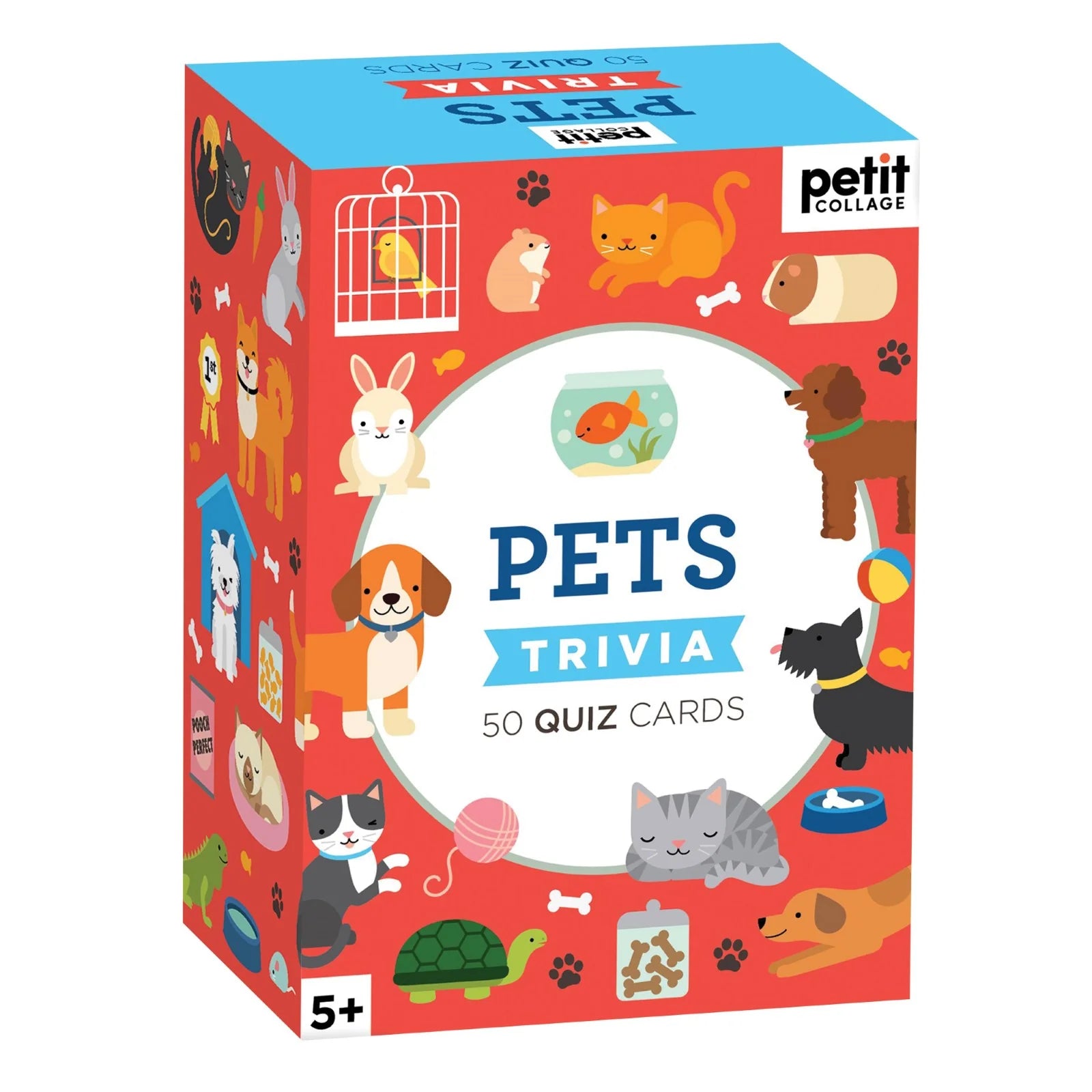 Petit Collage - Pets Trivia Quiz Cards