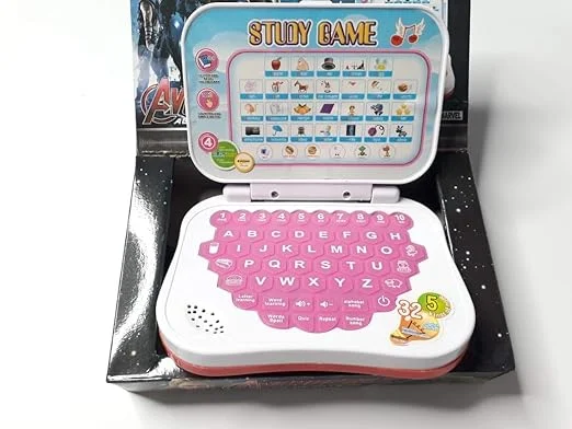 PSB Mini Laptop for Kids, with Sounds. Learn English Study Game, Laptop Toy