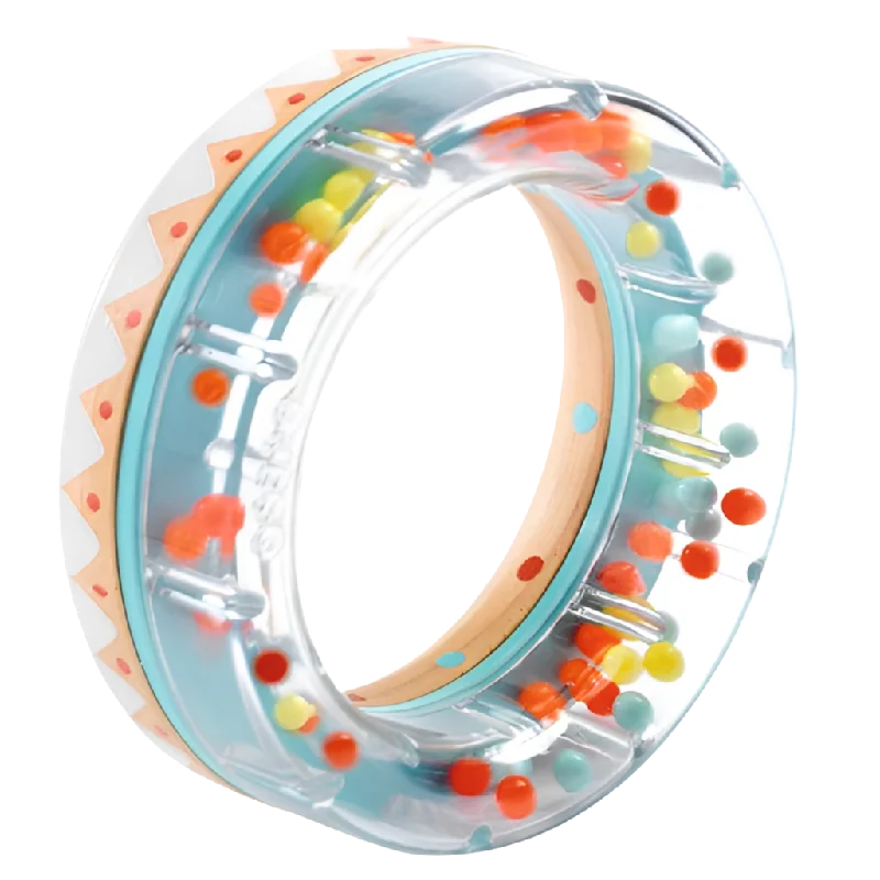 Rain Sound Baby Rattle Ring