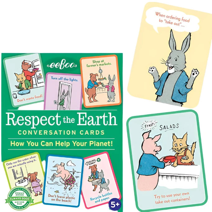 Respect the Earth Flash Cards