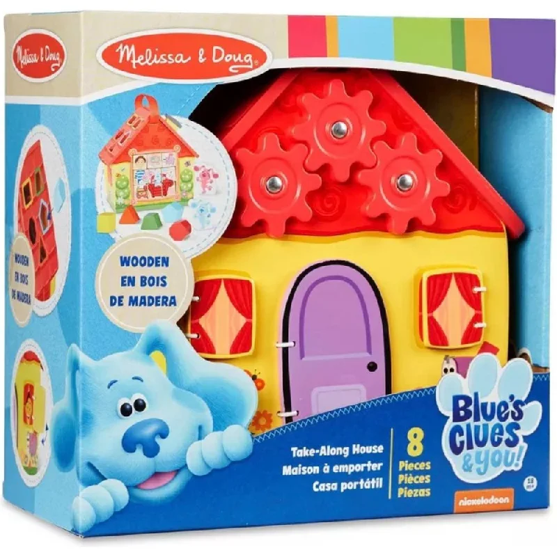 Take Along House Blue's Clue's Aand You..@Melissa & Doug