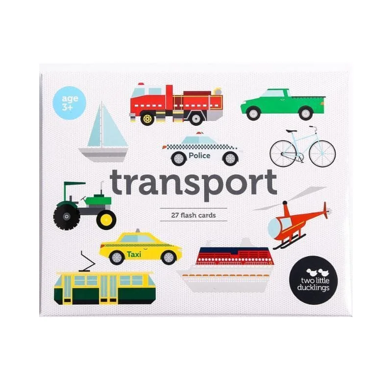 Transport Flashcards Set