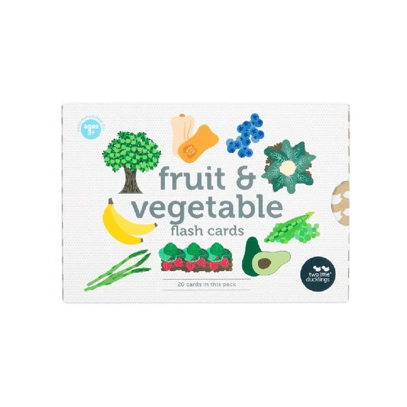 Fruit and Vegetable Flash Cards