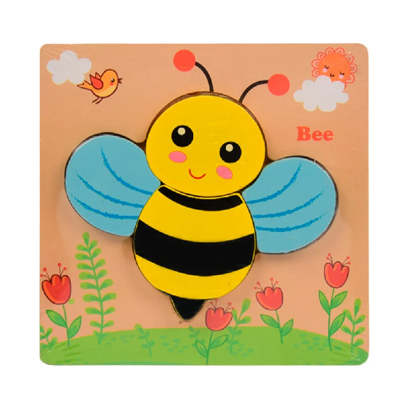 WOODEN PUZZLE BEE