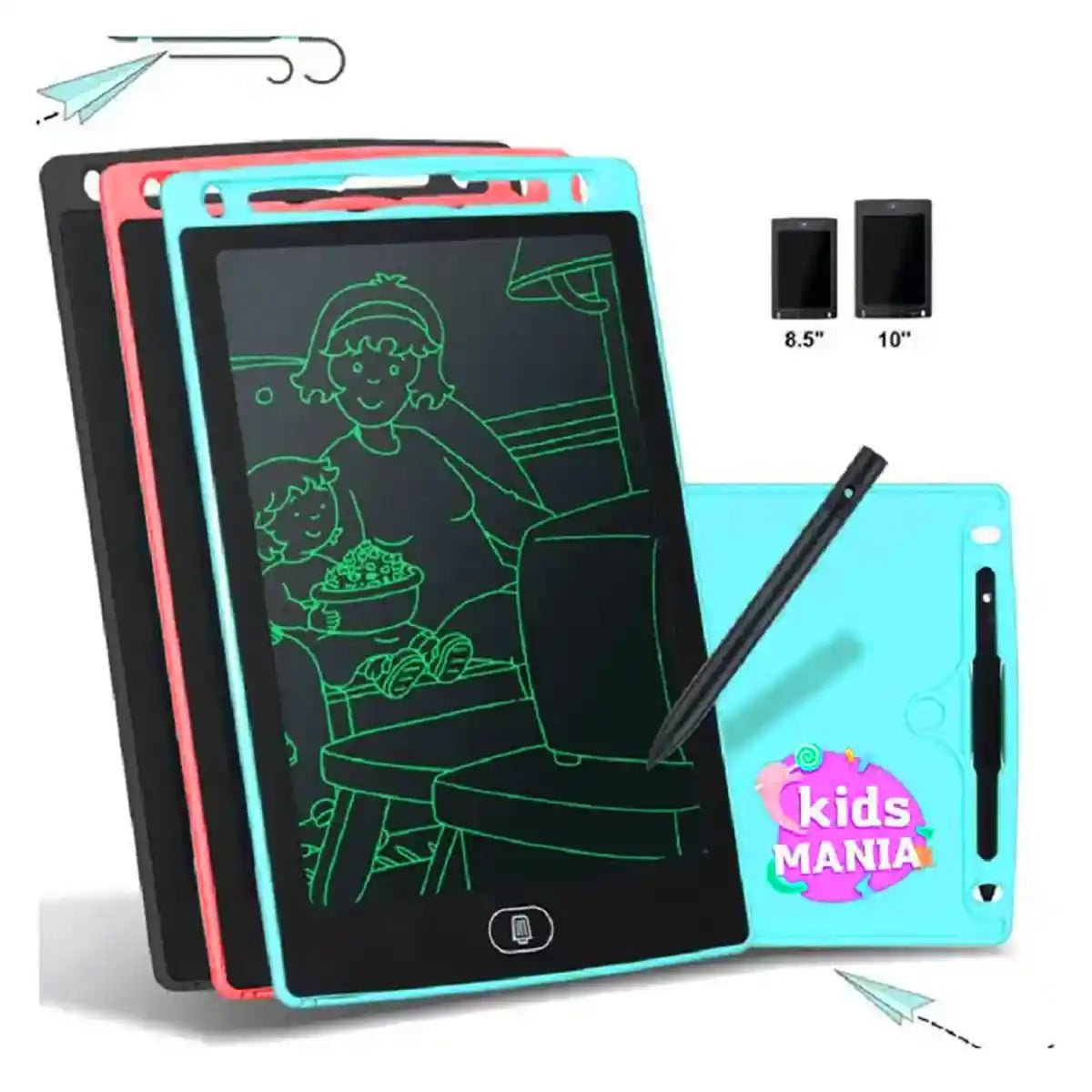 LCD Writing Doodle Drawing Creative Digital Eco Friendly No Mess Tab Educational Toy Tablet for Kids