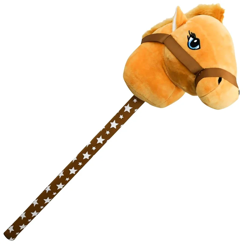 Kids Brown Hobby Horse With Sounds