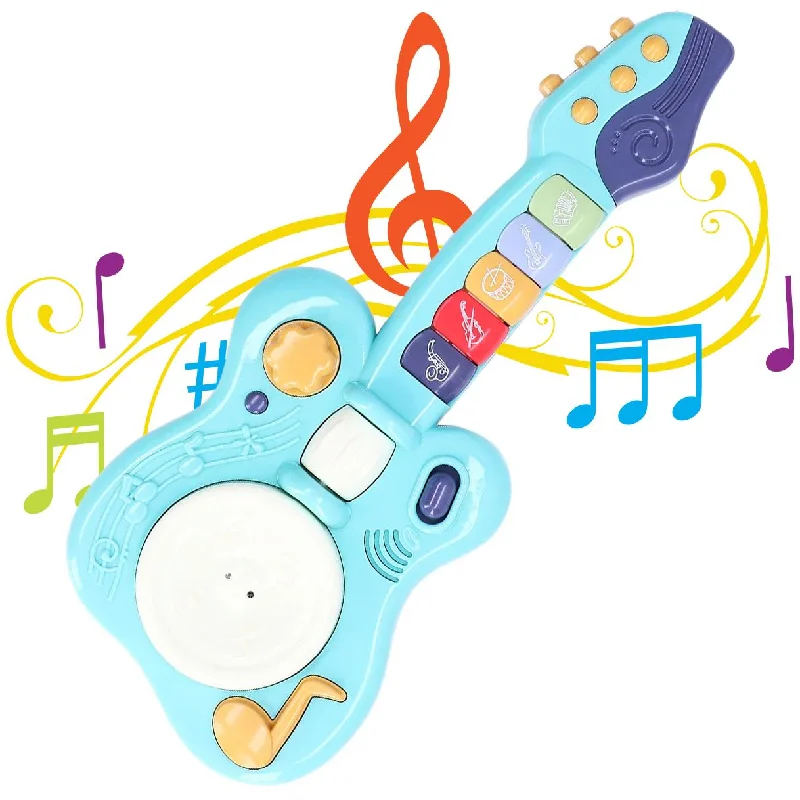 Toddler Guitar With Button Activated Musical Sounds