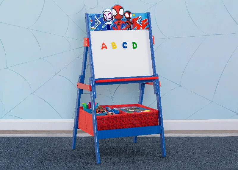 Spidey and His Amazing Friends Wooden Activity Easel with Storage