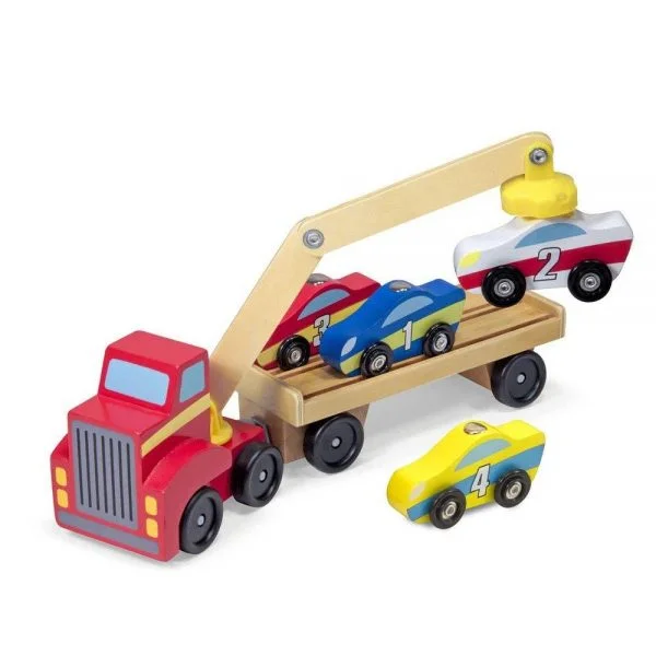 Melissa & Doug - Magnetic Car Loader